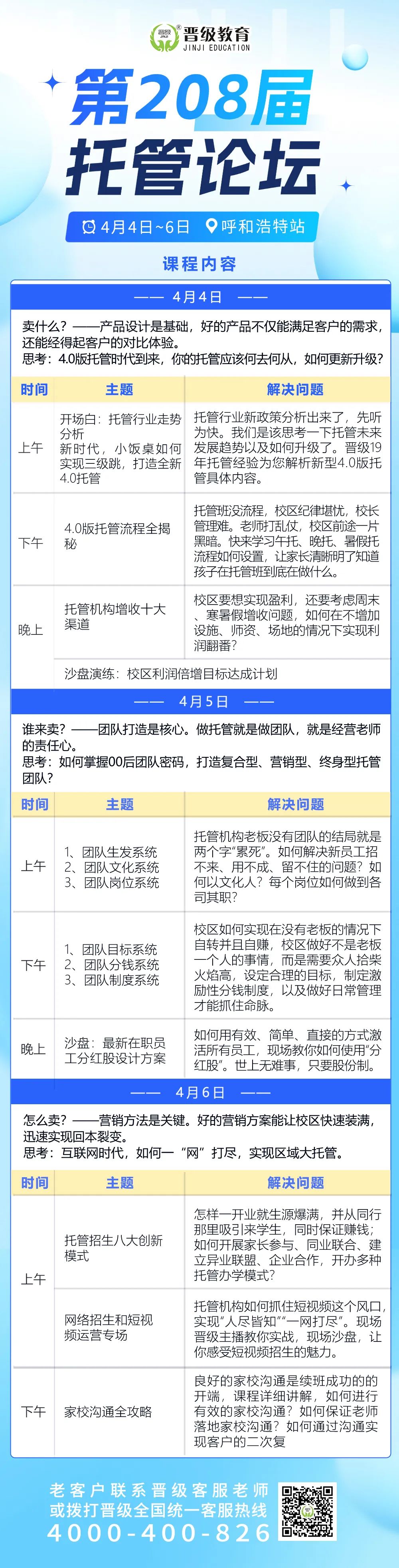 明早9点！晋级托管论坛三地即将开幕，机遇转瞬即逝