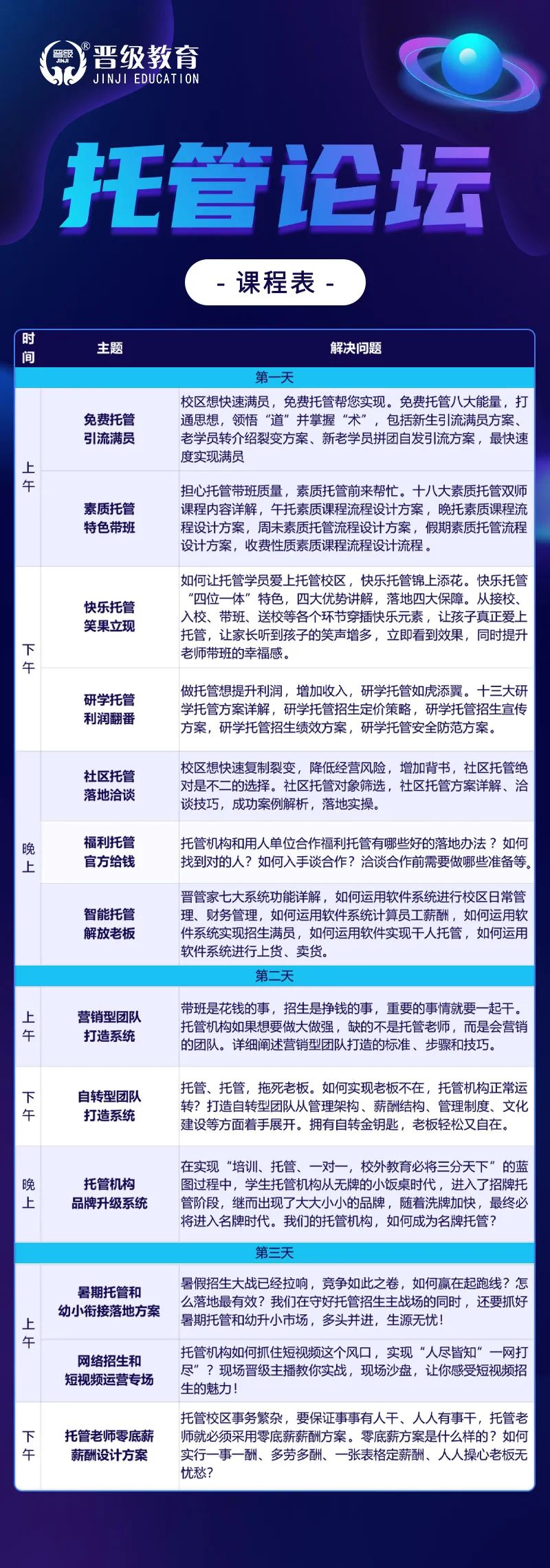 突破五重境界，解锁暑期招生密码！托管论坛限时报名