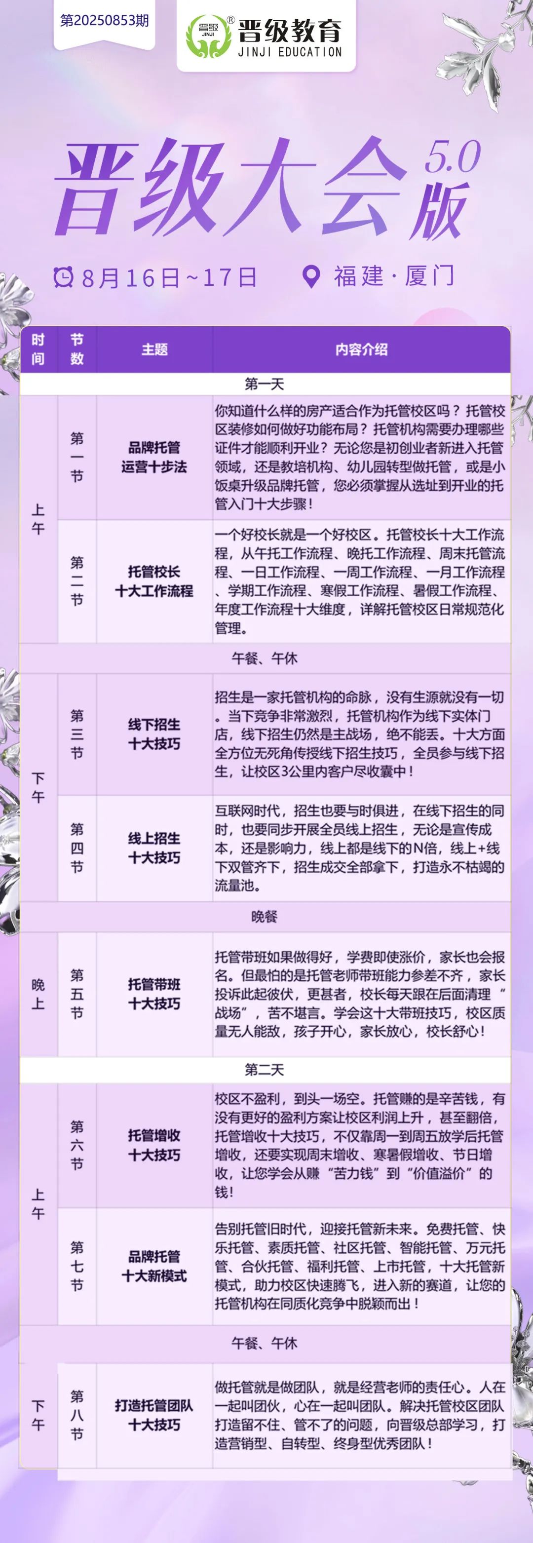 托管竞争升级！晋级5.0版大会80招落地方法，让你开学即领跑