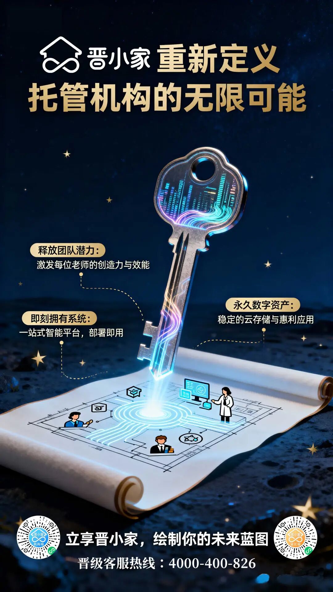 托管机构智能升级新选择:晋小家轻盈上市! 托管机构智能升级新选择:晋小家轻盈上市!