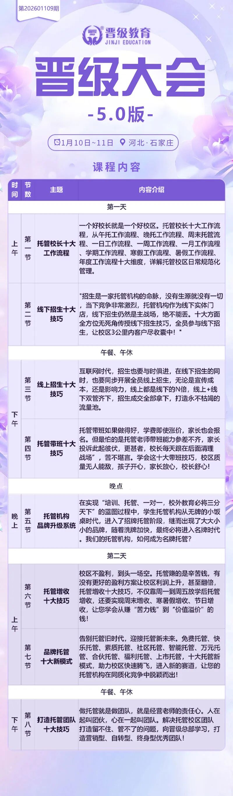 最后召集 | 晋级大会用两天课程，为校区筑一道真正的“护城河”