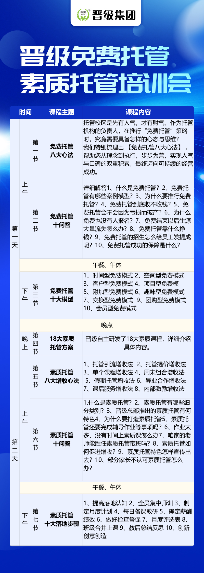 【邀请函】4月11-12日·石家庄 | 晋级免费托管/素质托管培训会